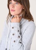 Maglia mélange Melina GRIGIO LIGHT GREY Donna immagine n. 2