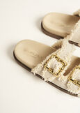 Sophora Sandal With Bamboo-Effect Buckle BEIGE Woman image number 5