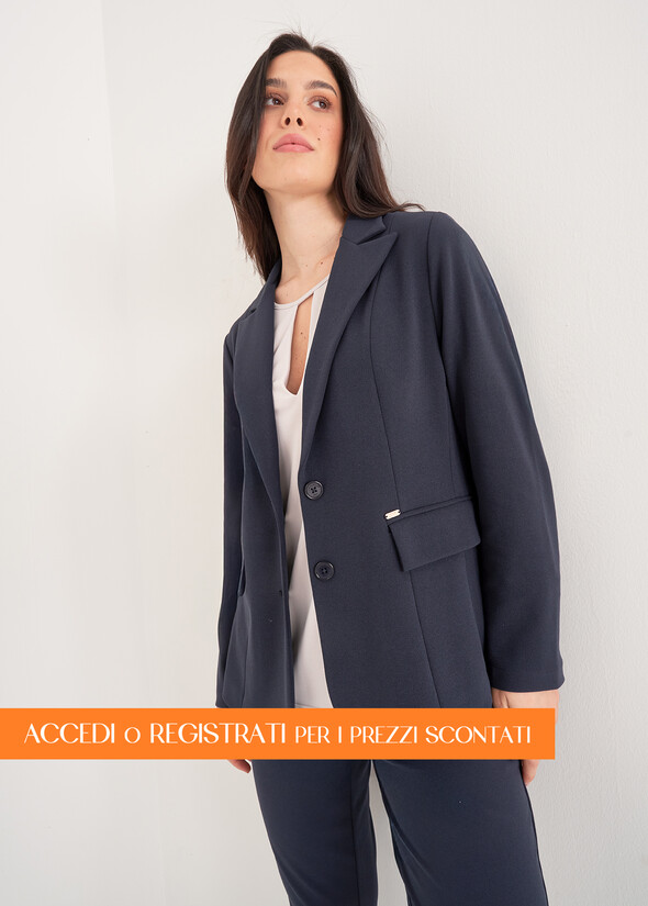 Giacca Giselle-L Screppino Comfort BLU AVION Donna null