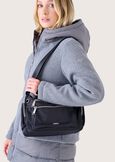 Betty nylon crossbody bag NERO BLACKMARRONE TABACCOBLU LAGUNA Woman image number 1
