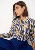 Camicia Alessia in satin BIANCO WHITE Donna immagine n. 1