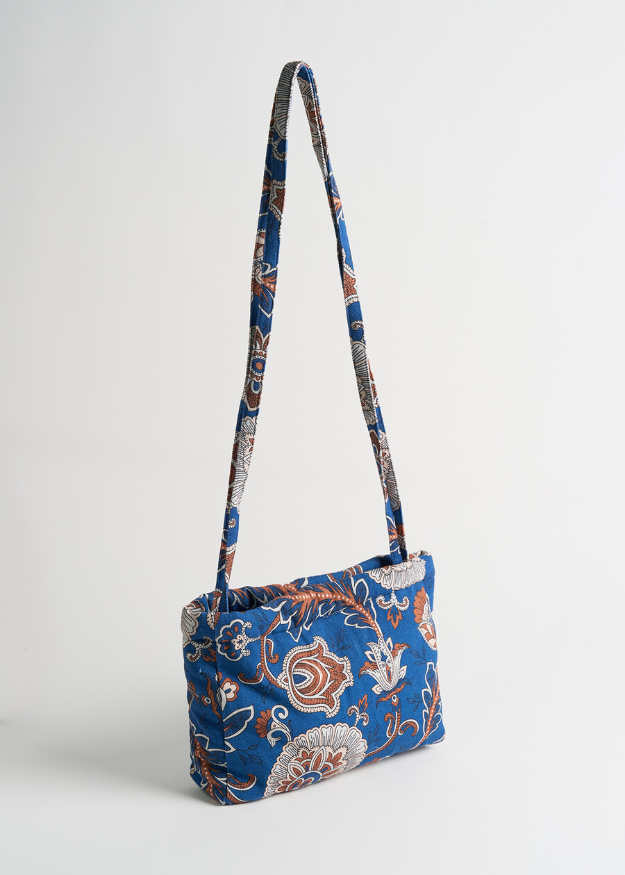 Tracolla Baylor cotone fantasia BLU Donna , immagine n. 2