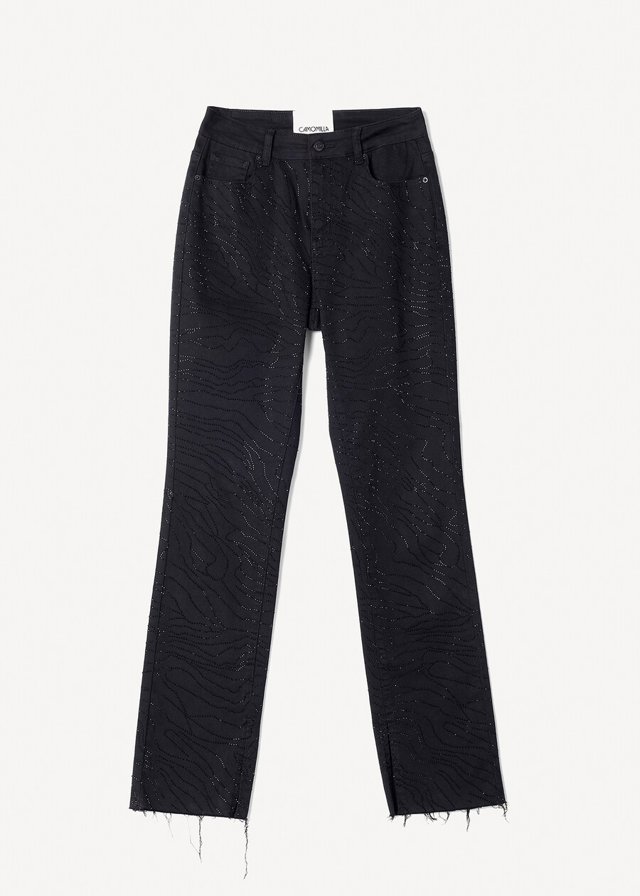 Pantaloni denim Daniel skinny NERO BLACK Donna , immagine n. 5