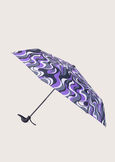 Umbrella with duck handle NERO BLACK Woman image number 2