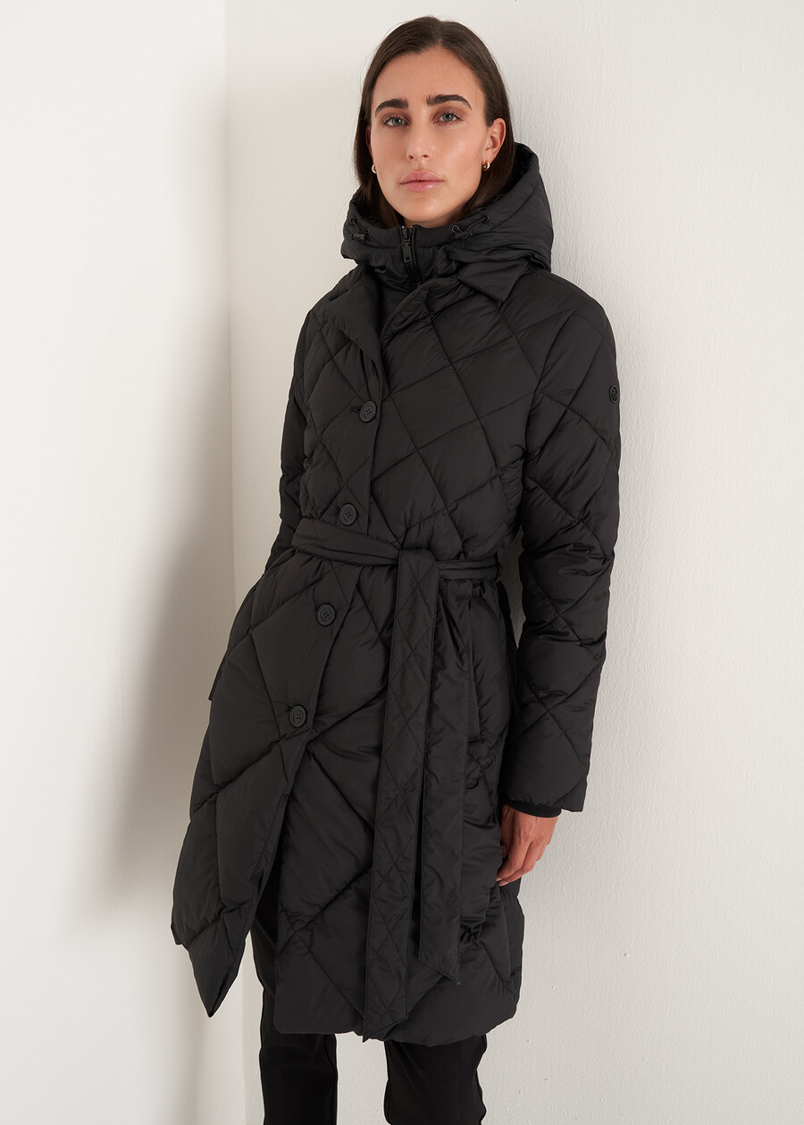 Piumino Pat con finto gilet NERO BLACKVERDE ALGA Donna , immagine n. 2