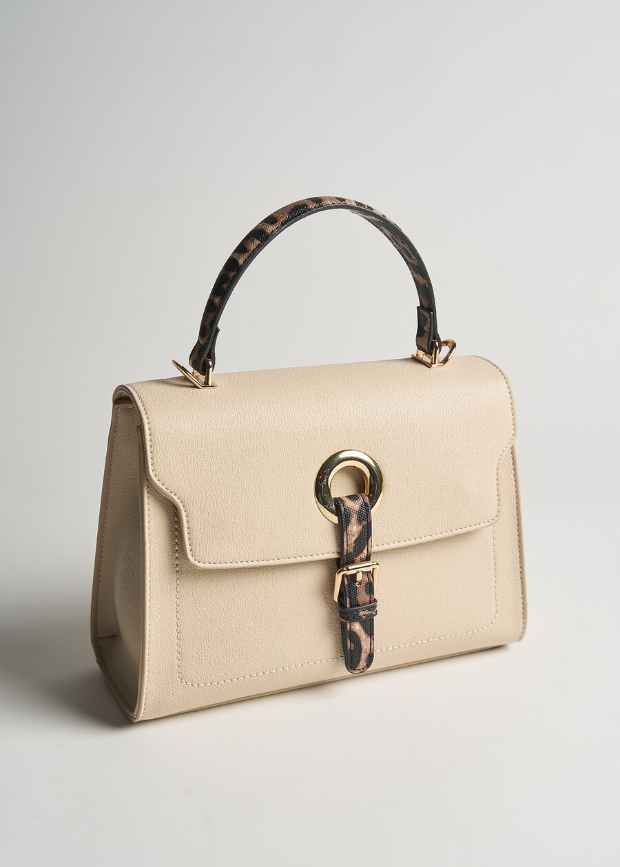 Barbara-A Leopardier bag BEIGE Woman , image number 2