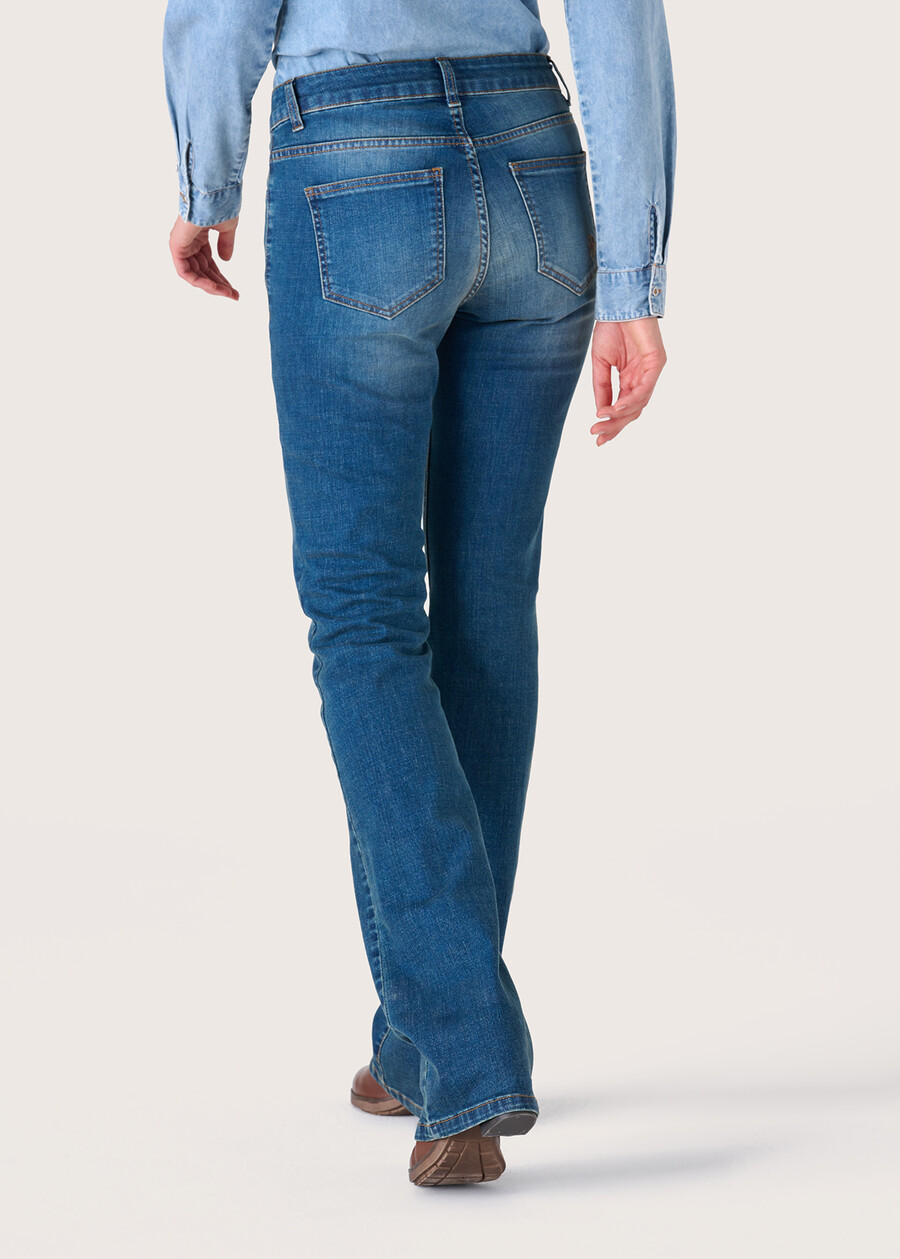 Cindy medium denim trousers DENI DENIM Woman , image number 4