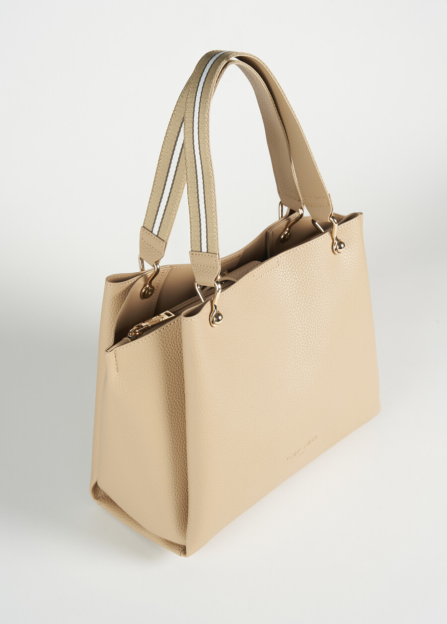 Borsa shopping Ballia in ecopelle BEIGEBLUE OLTREMARE  Donna , immagine n. 2