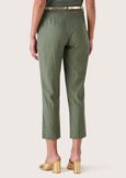 Pantaloni Paris in lino e cotone VERDE TIMOBLU AVION Donna immagine n. 3