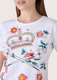 Santu 100% cotton t-shirt BIANCO WHITE Woman image number 2