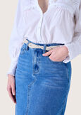 Gilroy cotton denim skirt DENIM Woman image number 4