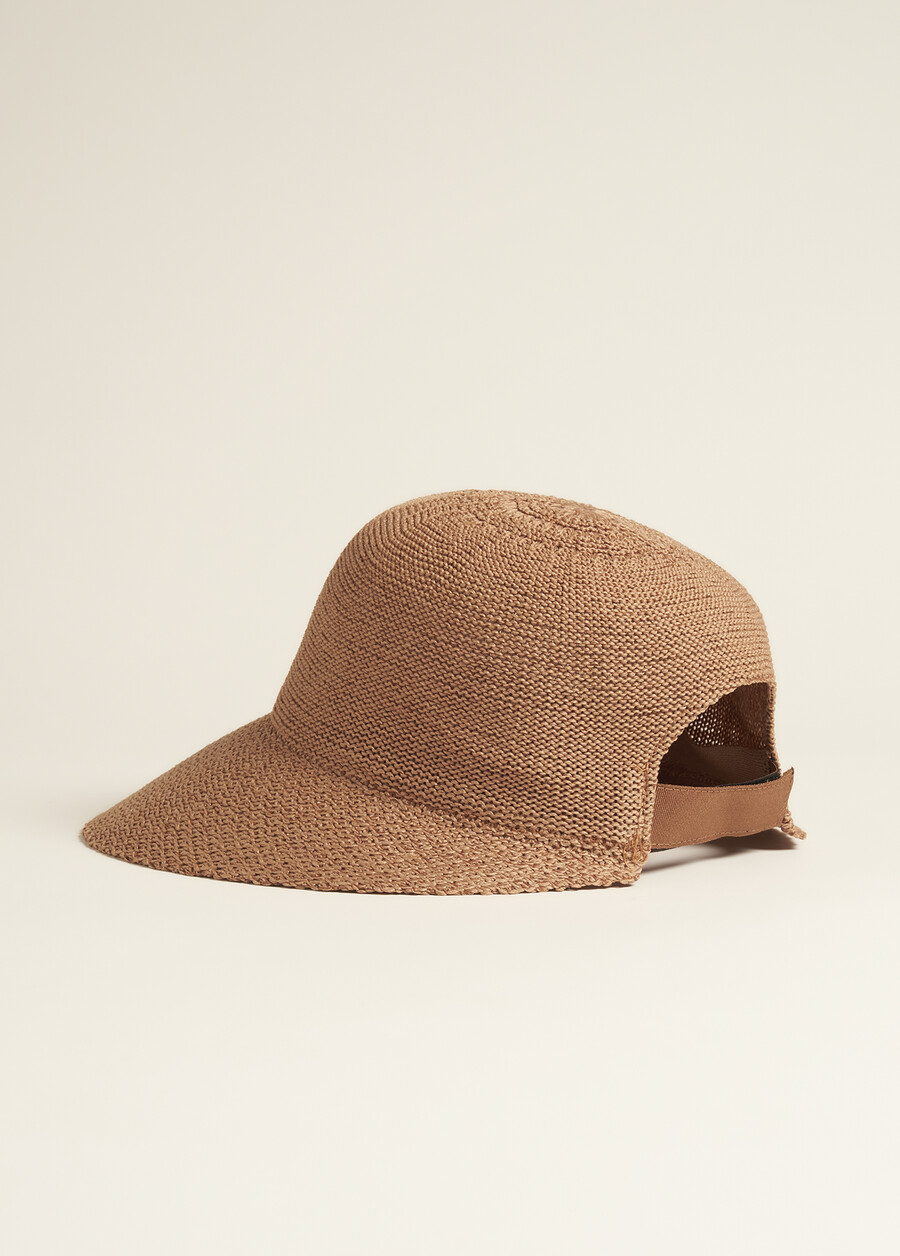 Cappello Breccia Effetto Maglia MARRONE Donna , immagine n. 3
