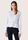Malibu jersey with shirt inserts GRIGIO LIGHT GREY Woman image number 1