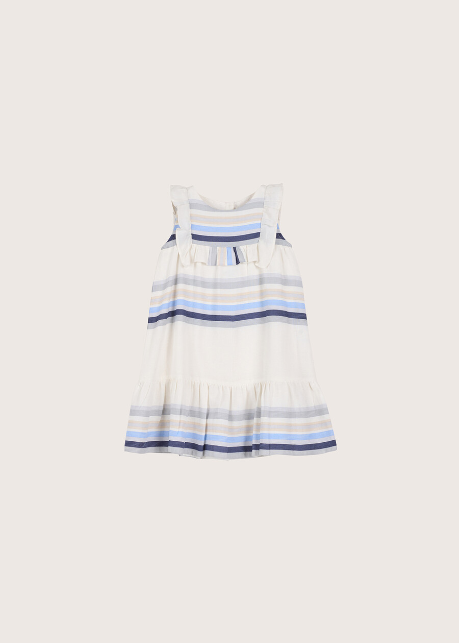 Agnes striped baby dress BIANCO WHITE Woman , image number 6