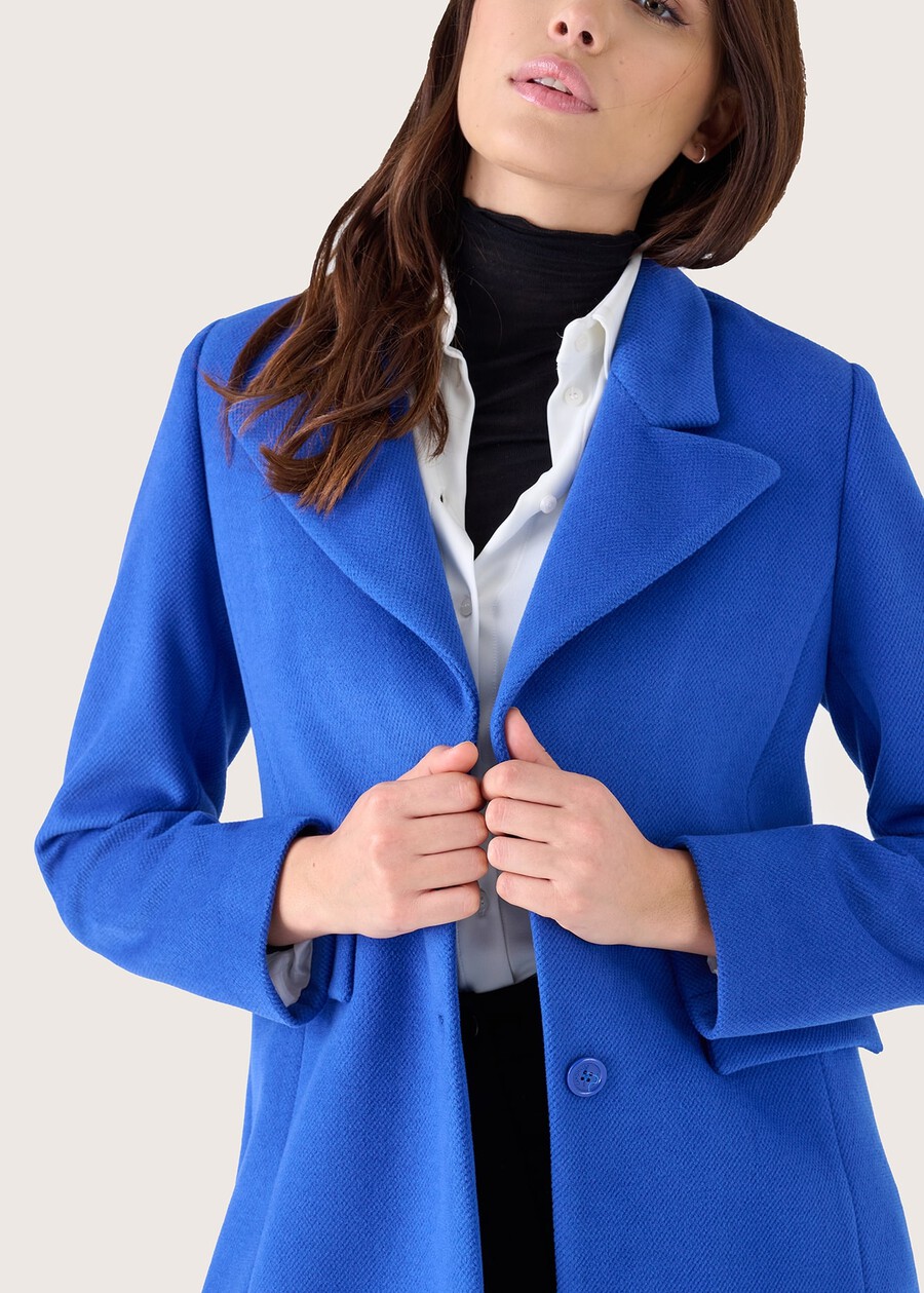Cappotto Clotilde in panno VIOLA FRESIAELETR Donna , immagine n. 4
