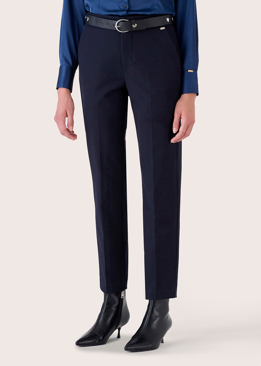 Pantalone Alice in tessuto tecnico NERO BLACKBEIGE GESSOBLU Donna , immagine n. 4