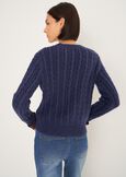 Maglia Malvin a coste con dettagli maculati VERDE ALGABLU Donna immagine n. 4