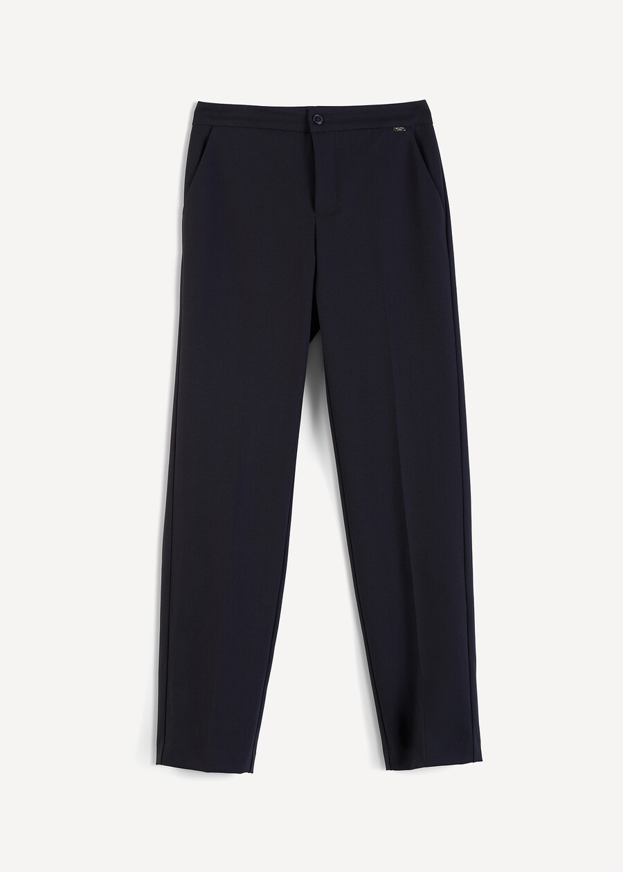 Pantaloni Alice slim bi-stretch NERO BLACKBEIGE GESSOBLU Donna , immagine n. 6