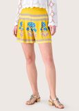 Bermuda Bihar 100% viscosa GIALLO MAIS Donna immagine n. 2