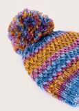 Cariel knitted cap with stripes image number 2