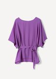 Blusa Benoro Con Cintura VIOLA MULBERRY Donna immagine n. 5