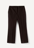 Pantaloni Jacqueline-O in cotone MARRONE Donna immagine n. 5