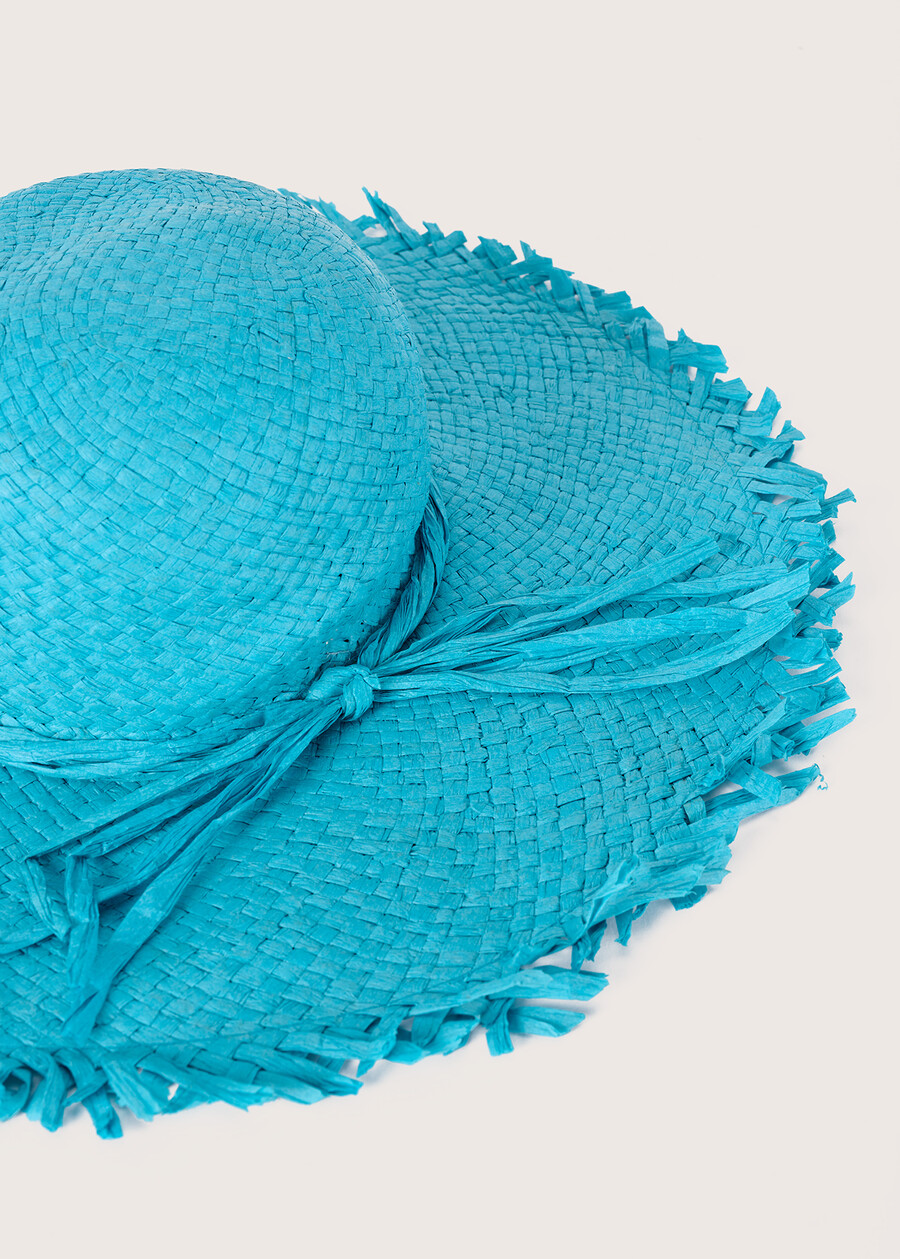 Cappello Cleide 100% paglia BLUE PACIFICVERDE PERA Donna , immagine n. 3