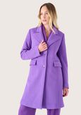 Cappotto Clotilde in panno VIOLA FRESIAELETR Donna immagine n. 2
