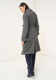 Charlot herringbone trench coat GRIGIO GREY Woman image number 5