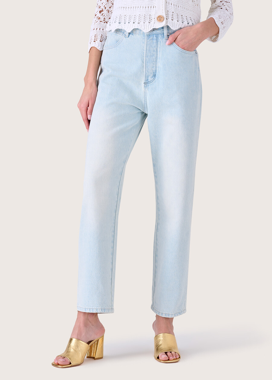 Dylan 100% cotton denim trousers DENI DENIM Woman , image number 2