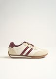 Samy faux suede sneakers BEIGE Woman image number 5