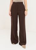 Paky wide-leg tailored trousers MARRONE Woman image number 3
