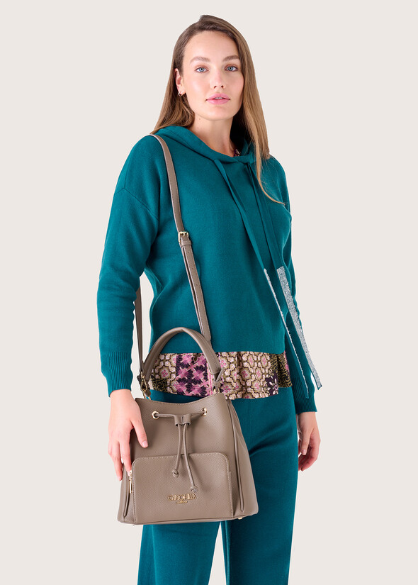 Borsa a secchiello Benesia NERO BLACKVERDE CAPPER Donna null