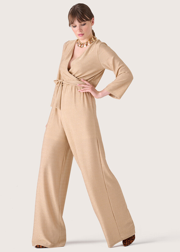 Tuta Thaiti in lurex GOLD Donna null