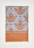Sciarpa Sara in lana e modal BLU CELESTEBLU CELESTE Donna immagine n. 1