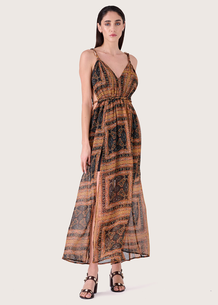 Abito lungo Arios MARRONE AMBER Donna , immagine n. 1