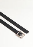 Cometa genuine leather belt NERO BLACKMARRONE CAFFE Woman image number 3