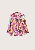 Cadid satin blouse NERO BLACK Woman image number 4