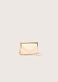 Belle eco-leather clutch bag GOLD Woman image number 2