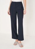 Pantalone Gigi in cady BLUE OLTREMARE  Donna immagine n. 2
