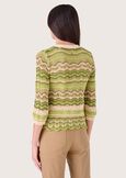Colin 100% cotton cardigan BEIGE SAFARI Woman image number 3