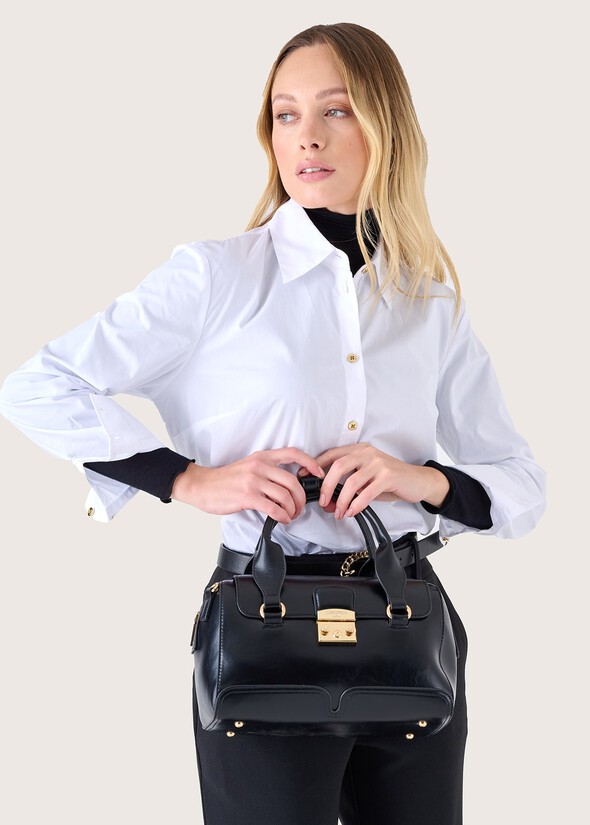 Benta eco-leather satchel bag  Woman null