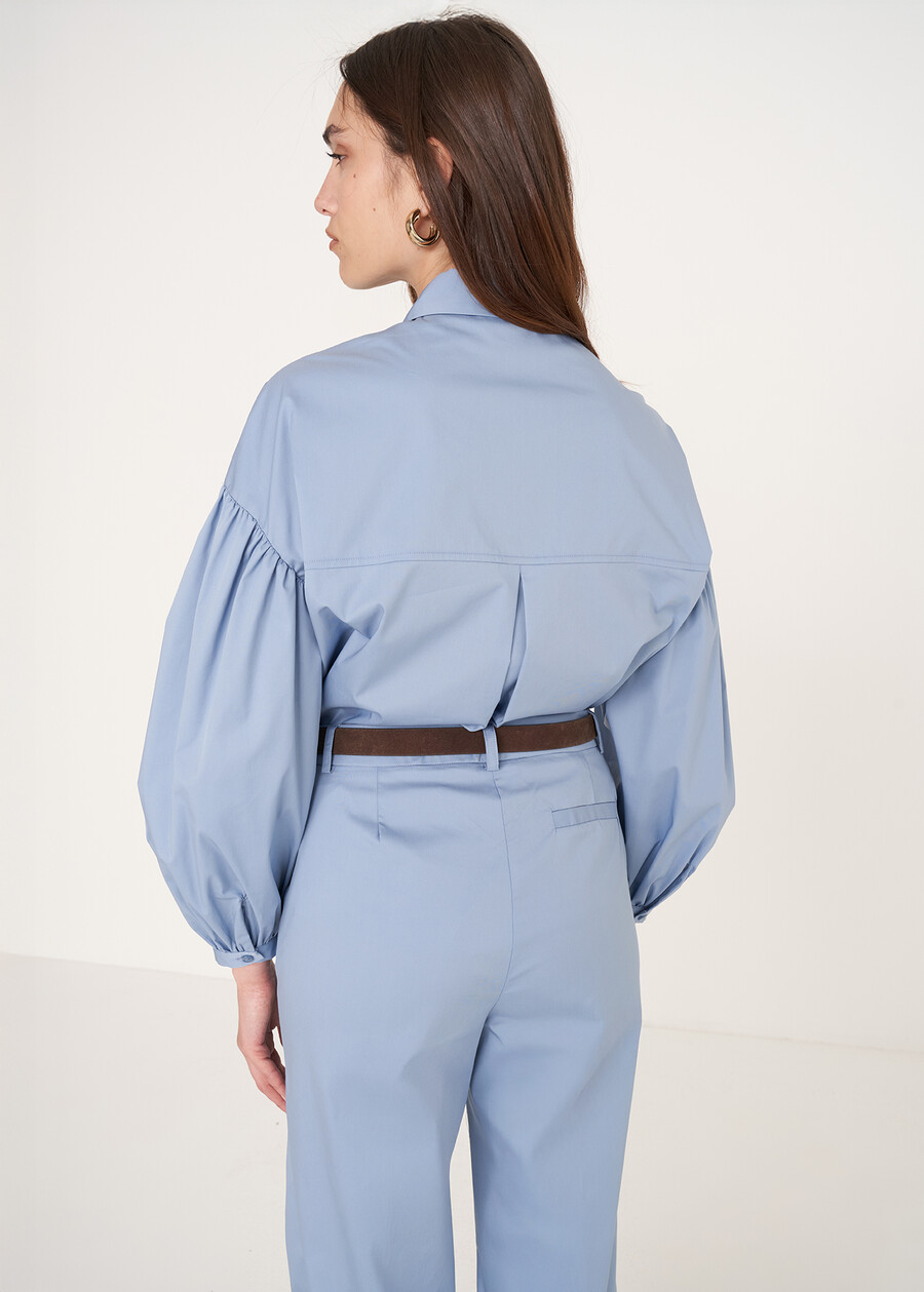 Camicia Cristine over in cotone
 CELESTE FIORDALISO Donna , immagine n. 3
