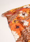 Safir floral print scarf MARRONEBLU AVION Woman image number 3