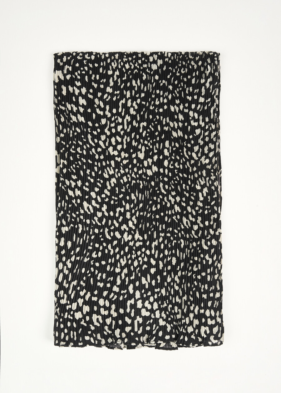 Foulard goffrato Suba NERO BLACK Donna , immagine n. 2