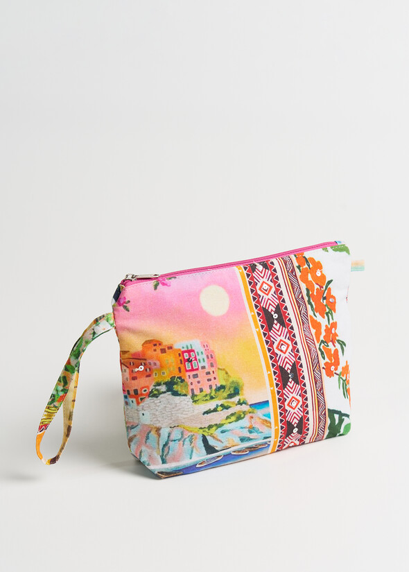 Bressa-B holiday mood beauty bag GIALLO MANGO Woman null
