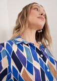 Camicia Solera Nodo Fantasia BLU Donna immagine n. 2