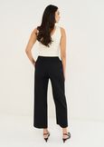 Pedros wide-leg trousers ROSANERO BLACK Woman image number 4