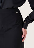 Gonna Gladys in tessuto tecnico NERO BLACKBEIGE GESSOBLU Donna immagine n. 5