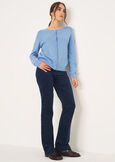 Pantalone in velluto Cindy-T BLU MIDNIGHTVIOLA VINACCIA Donna immagine n. 1